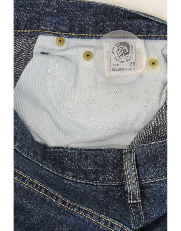 Diesel Womens Bootcut Jeans W28 L32 Blue Cotton