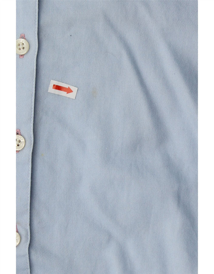 TOMMY HILFIGER Womens Shirt US 6 Medium Blue Vintage Tommy Hilfiger and Second-Hand Tommy Hilfiger from Messina Hembry 