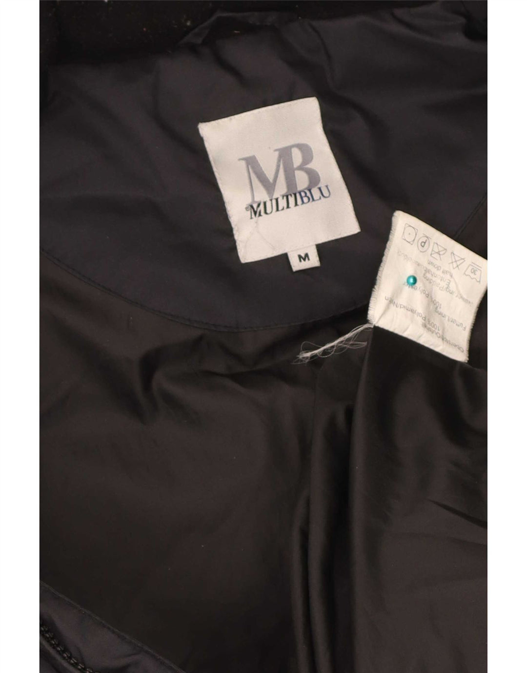 Multiblu Mens Padded Gilet UK 38 Medium Black Colourblock Polyamide