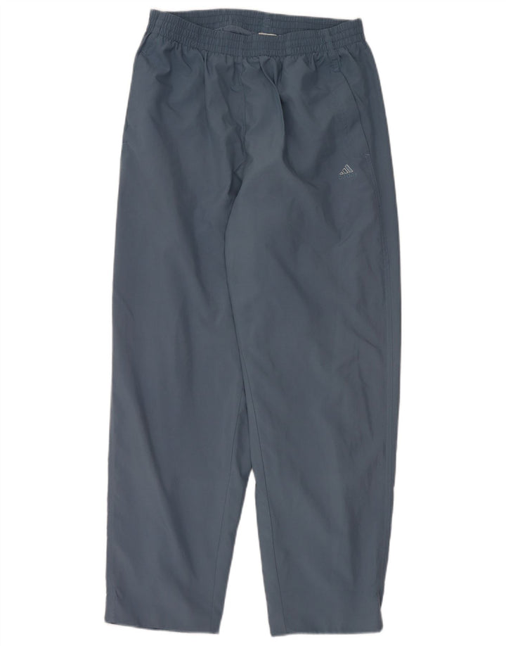 Adidas Mens Tracksuit Trousers Medium  Grey Polyester