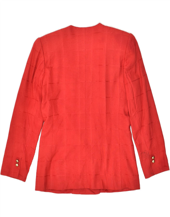 VINTAGE Womens Loose Fit Double Breasted Blazer Jacket US 4 Small Red | Vintage Vintage | Thrift | Second-Hand Vintage | Used Clothing | Messina Hembry 