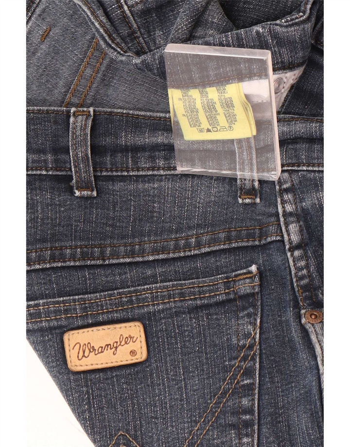 Wrangler Mens Texas Stretch Straight Jeans W34 L32 Blue Cotton