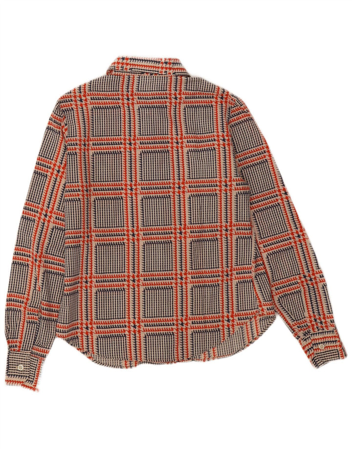 Vintage Womens Shirt IT 46 Large Multicoloured Check