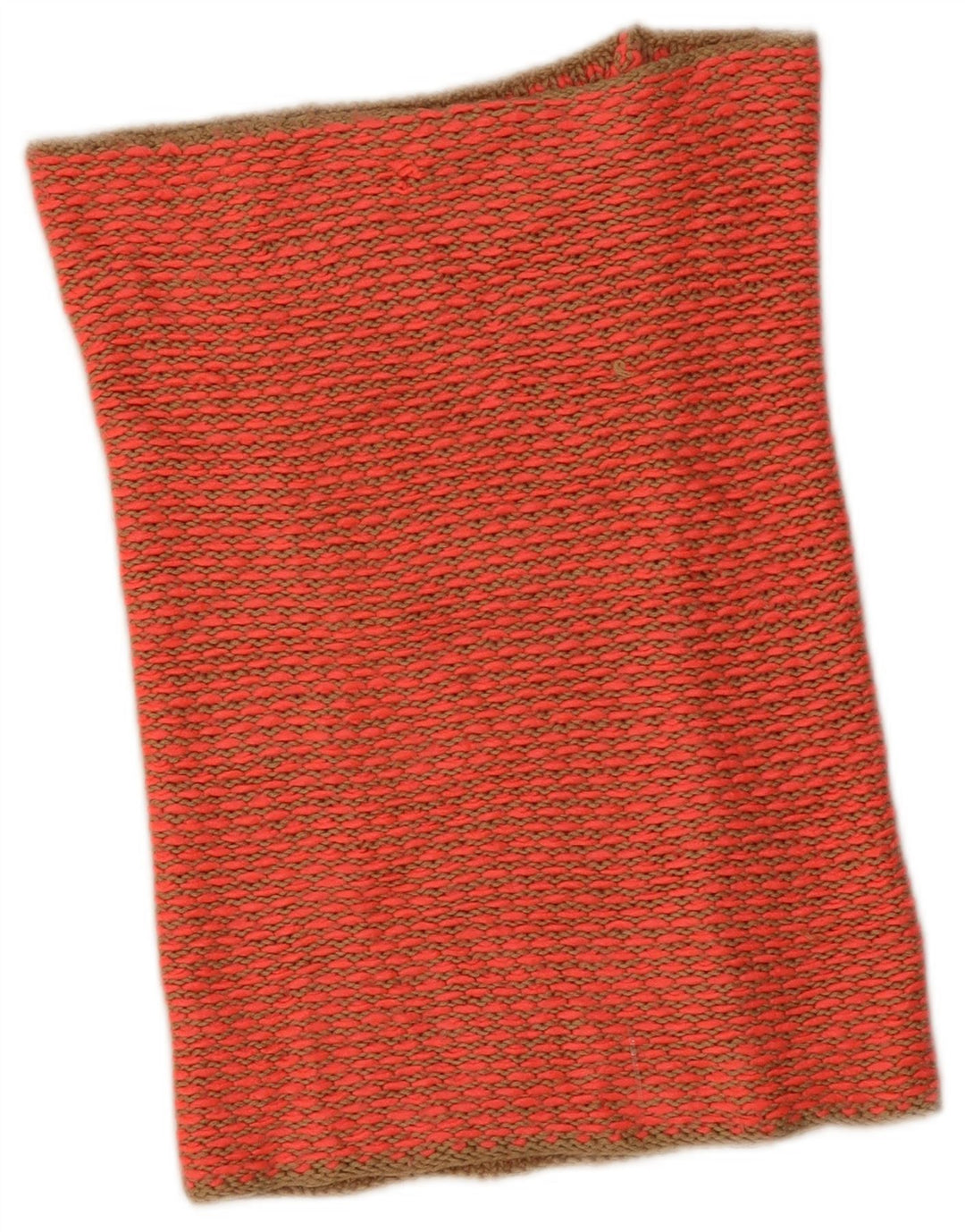 Gap Womens Knit Strapless Top One Size Orange Striped Acrylic