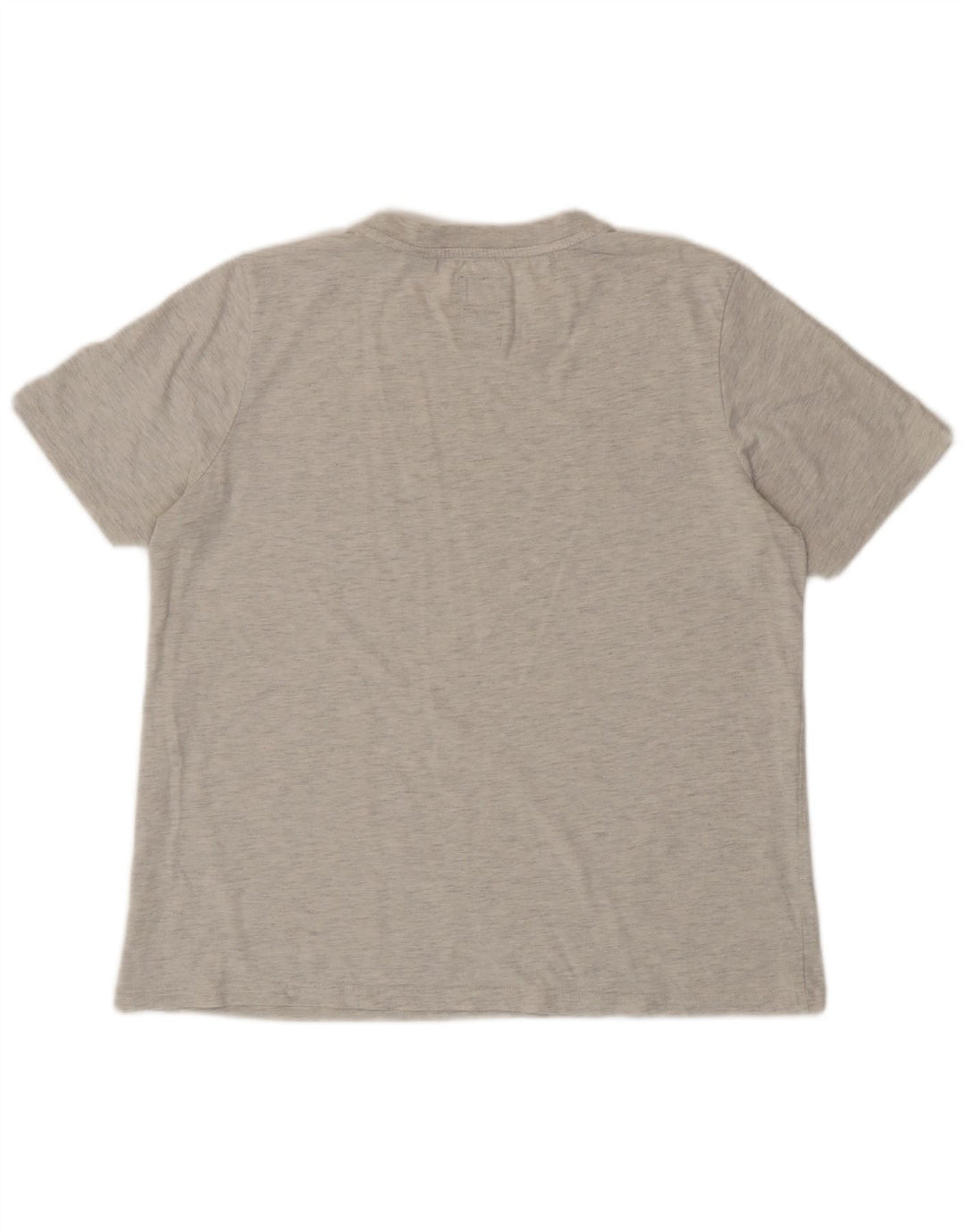 Superdry Womens Graphic T-Shirt Top UK 14 Large Grey