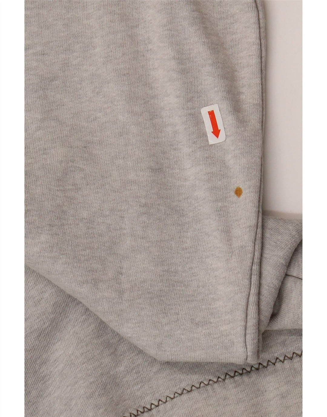 FAT FACE Mens Graphic Zip Neck Sweatshirt Jumper XL Grey Cotton