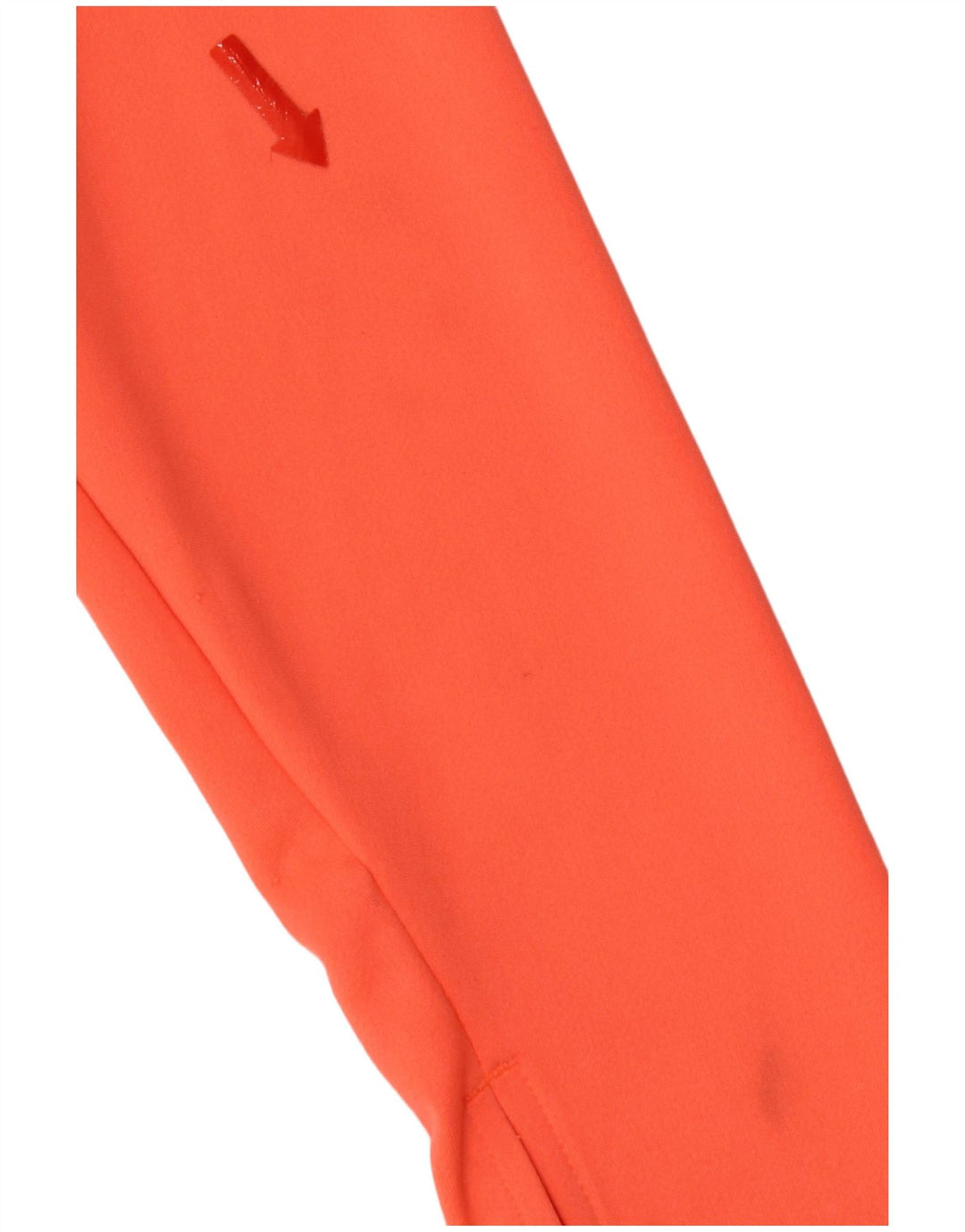 Nike Womens Dri Fit Graphic Pullover Tracksuit Top UK 10 Small Orange