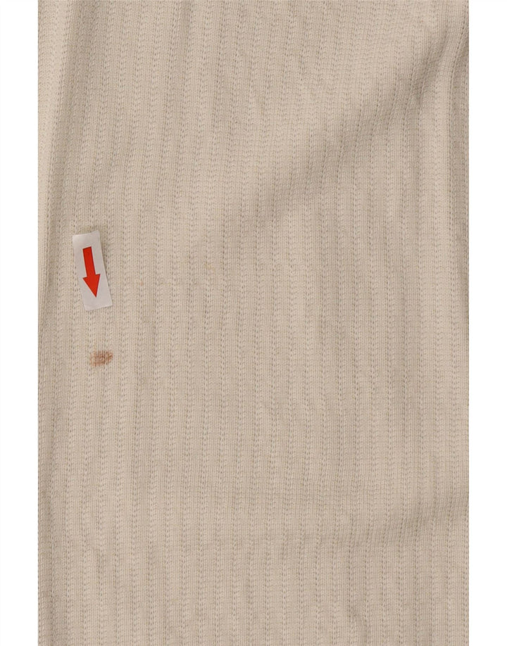 Zara Mens T-Shirt Top Small White Lyocell