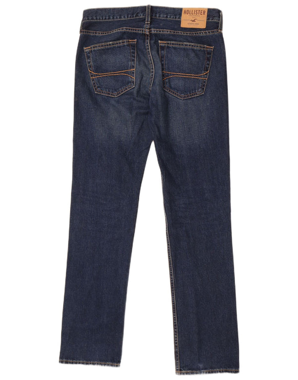 Hollister Mens Slim Jeans W30 L32 Blue Cotton