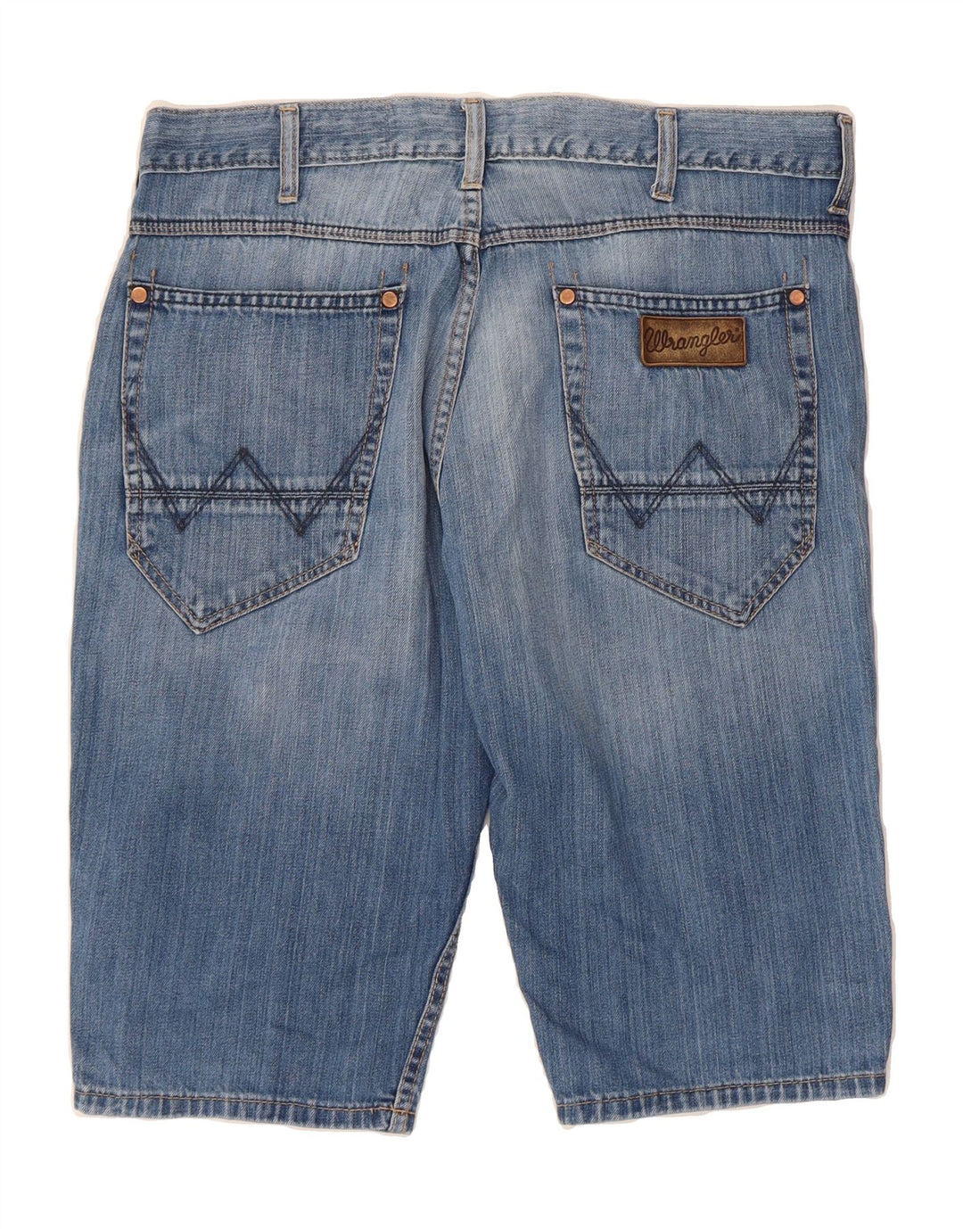 WRANGLER Mens Denim Shorts W36 Large  Blue Vintage Wrangler and Second-Hand Wrangler from Messina Hembry 