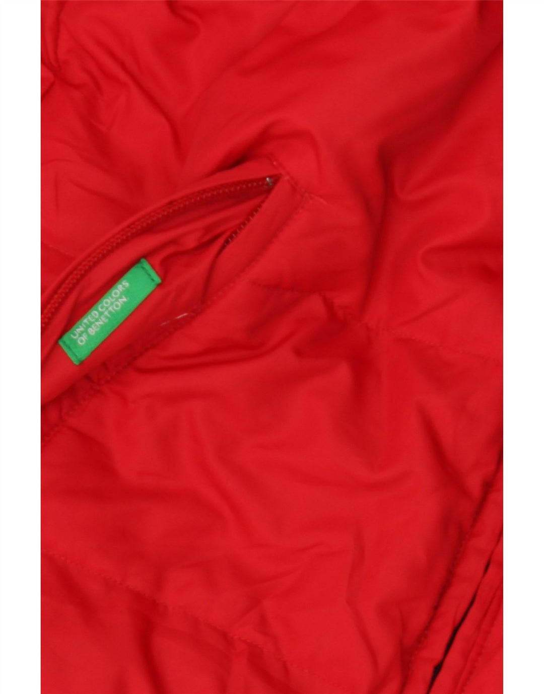 BENETTON Boys Reversible Padded Jacket 13-14 Years Red