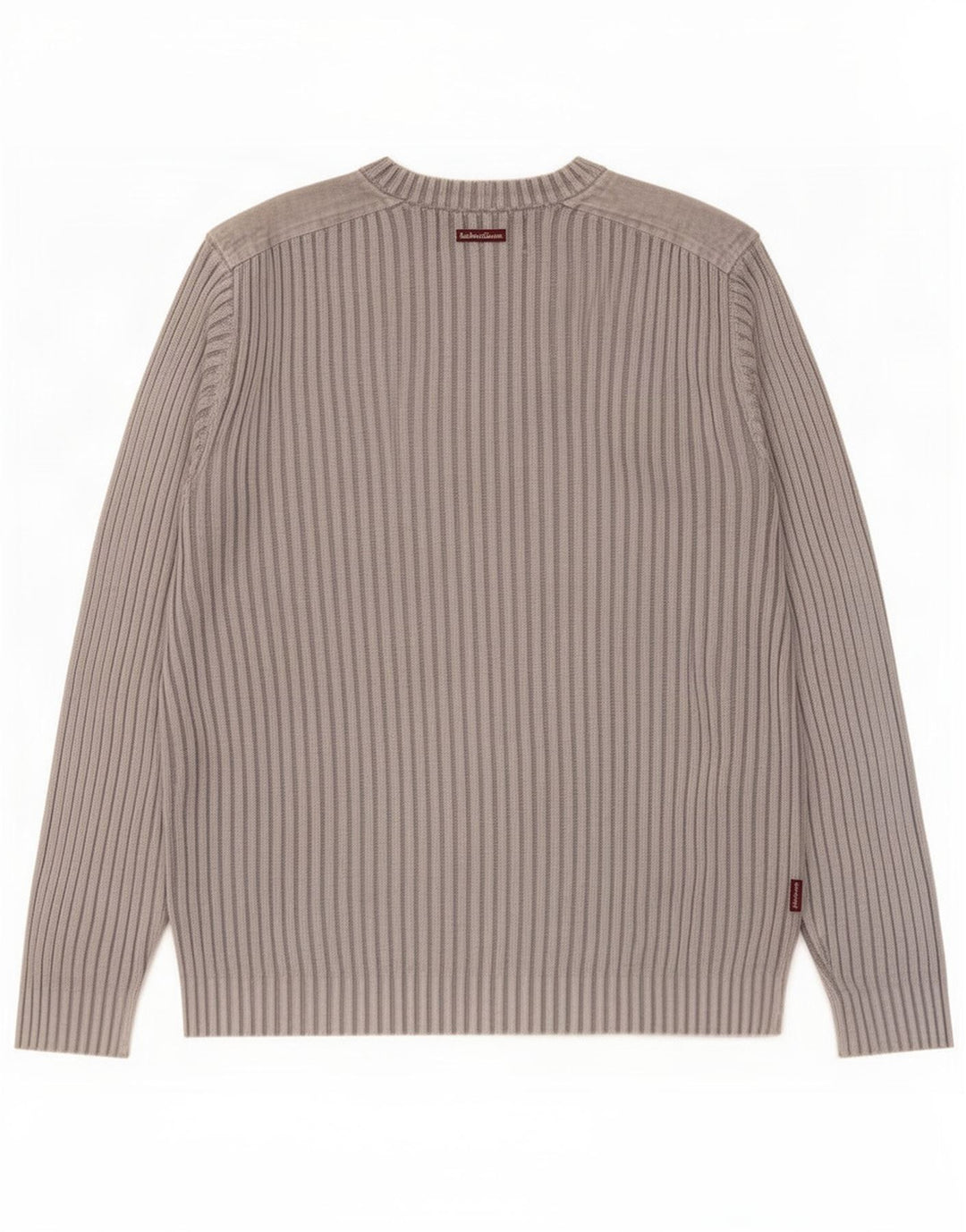 Marlboro Classics Mens V-Neck Jumper Sweater Large Grey Cotton