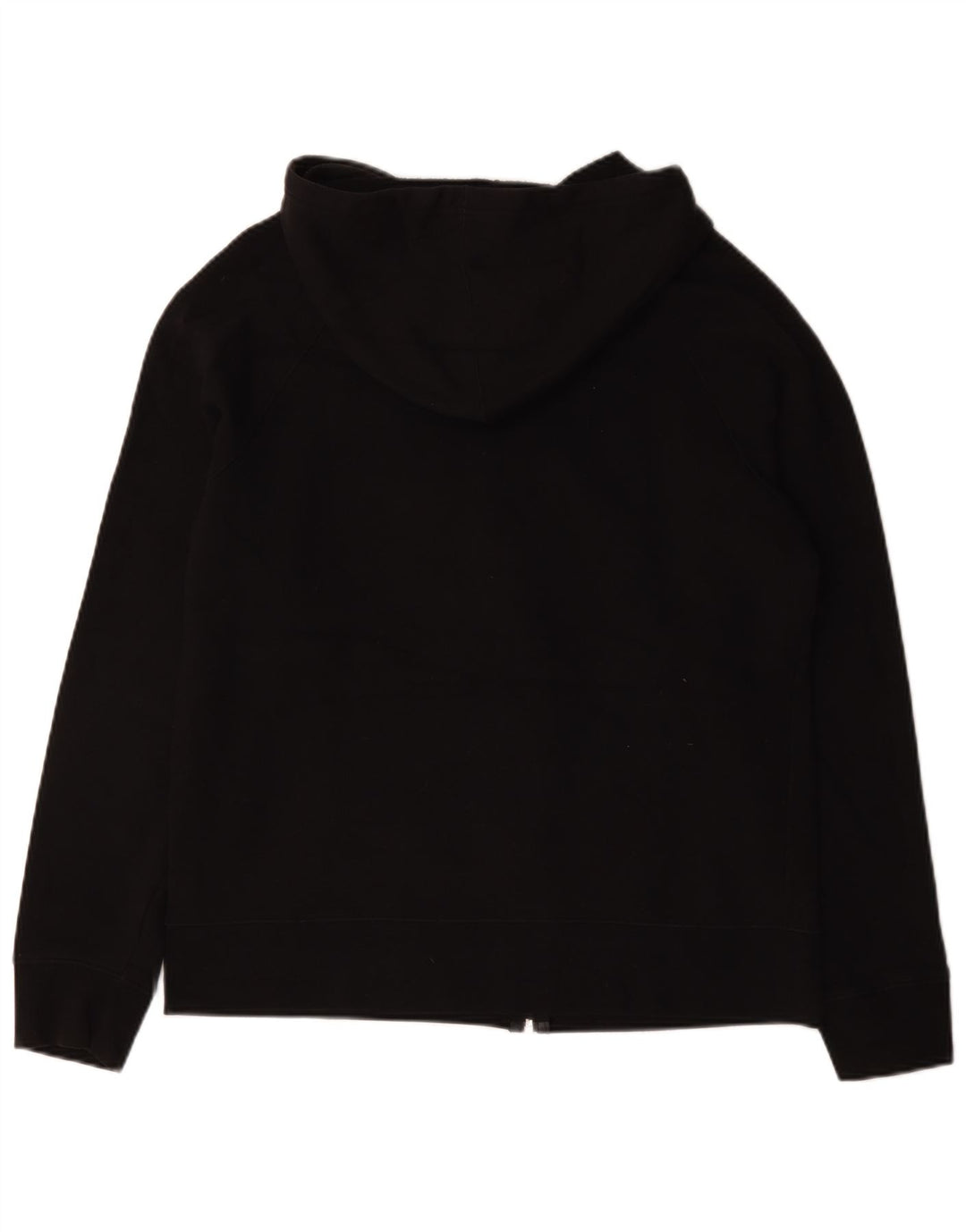 Champion Mens Zip Hoodie Sweater Medium Black Cotton
