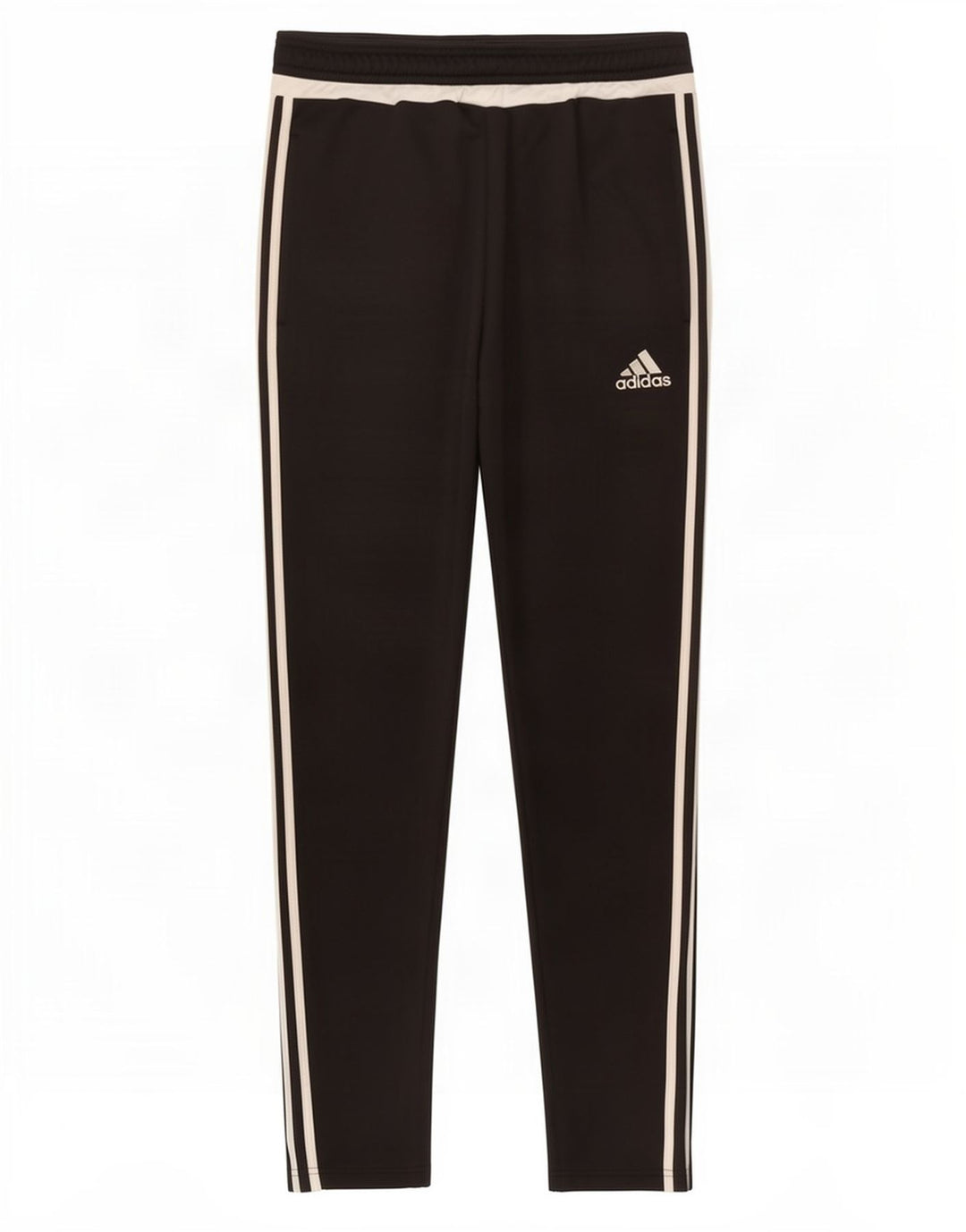 Adidas Mens Climalite Tracksuit Trousers Medium Black Colourblock Polyester