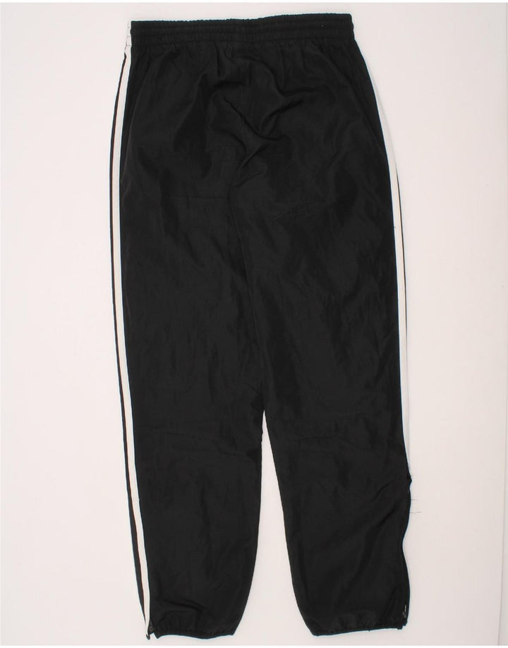 ADIDAS Boys Tracksuit Trousers Joggers 11-12 Years Black Polyester Vintage Adidas and Second-Hand Adidas from Messina Hembry 