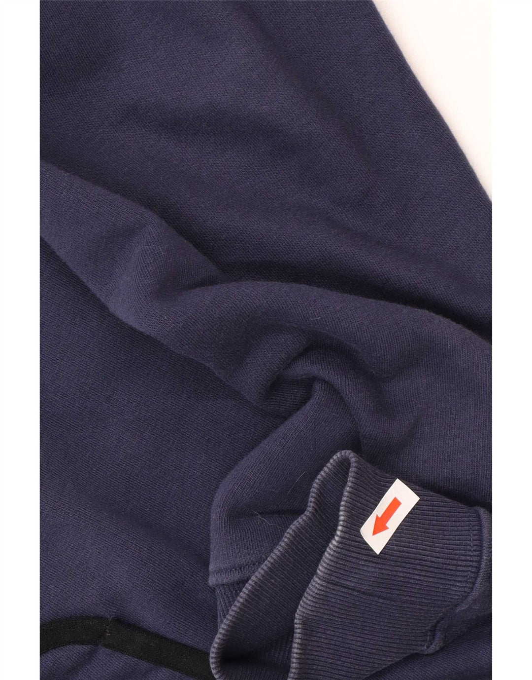 Kappa Mens Hoodie Jumper Large Navy Blue Cotton