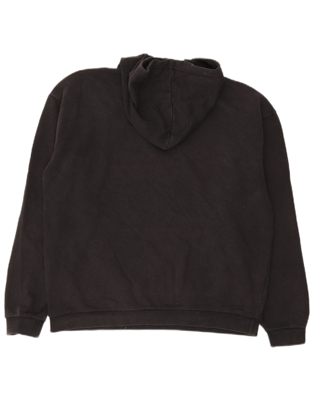 Hurley Mens Graphic Hoodie Jumper Medium Black Cotton