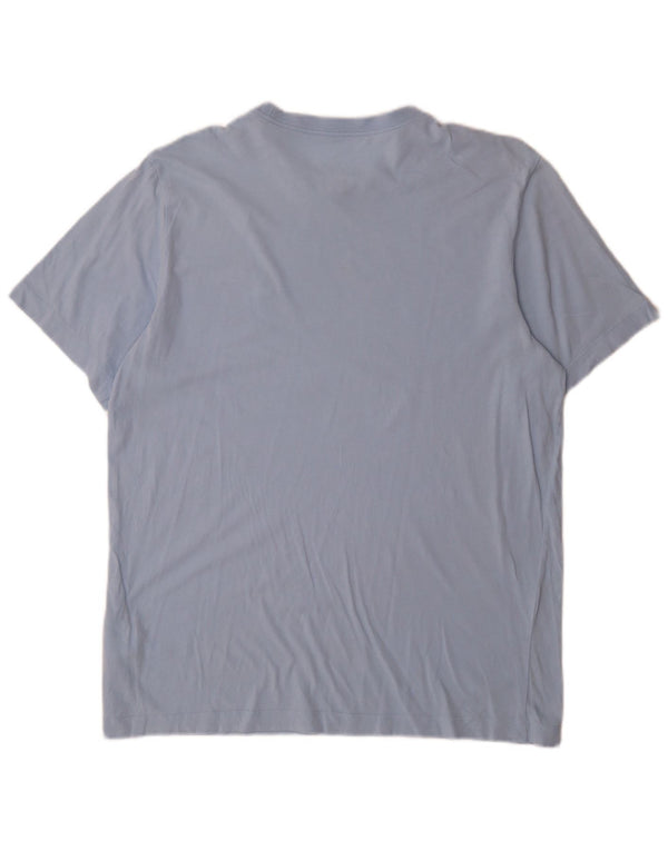 Nike Mens T-Shirt Top Large Blue Cotton