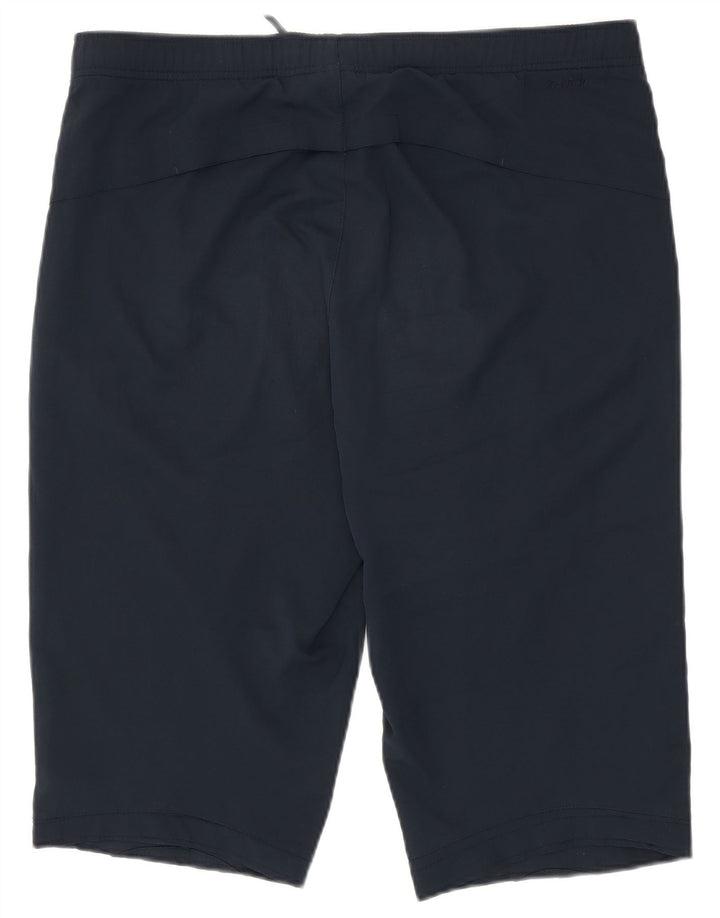 Nike Mens Dri Fit Chino Shorts XL W38  Navy Blue Polyester