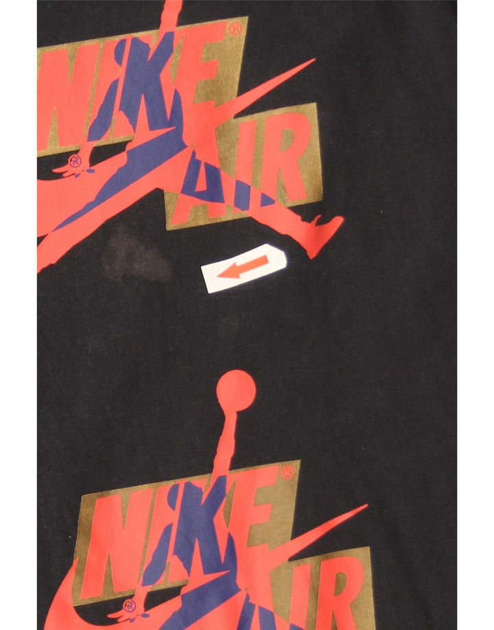 Nike Mens Standard Fit Graphic T-Shirt Top Small Black Cotton