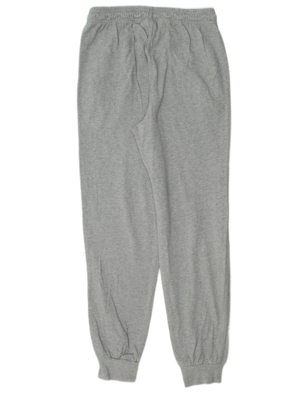 NIKE Mens Tracksuit Trousers Joggers Small  Grey Cotton