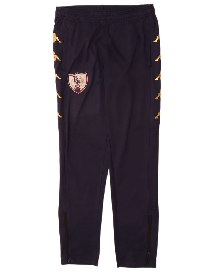 Kappa Mens Sambenedettese Graphic Tracksuit Trousers Medium Navy Blue