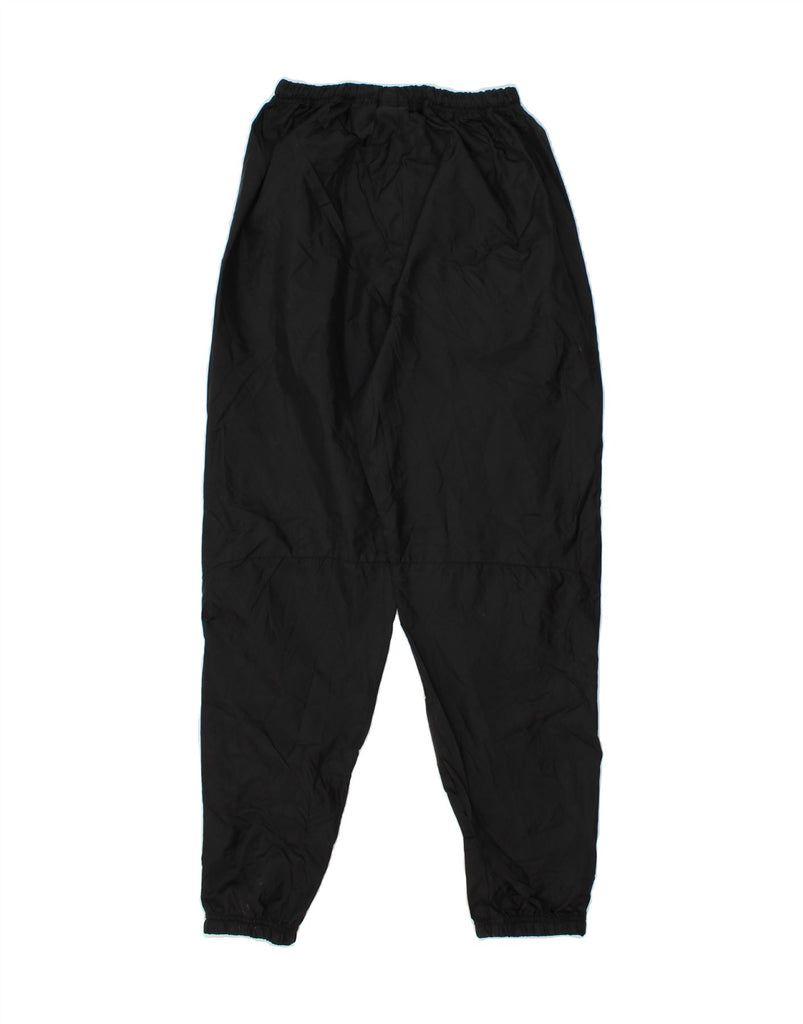 NIKE Womens Waterproof Trousers Size 4/6 Small Black Polyamide | Vintage Nike | Thrift | Second-Hand Nike | Used Clothing | Messina Hembry 