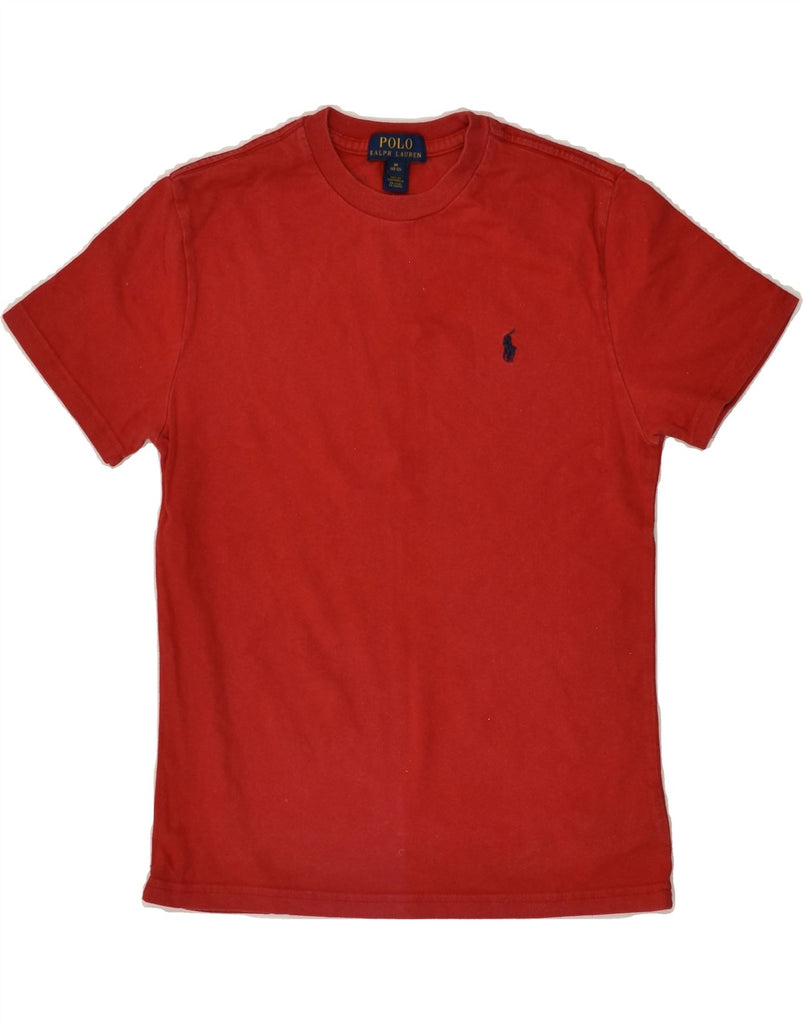 POLO RALPH LAUREN Boys T-Shirt Top 10-11 Years Medium Red Cotton | Vintage Polo Ralph Lauren | Thrift | Second-Hand Polo Ralph Lauren | Used Clothing | Messina Hembry 