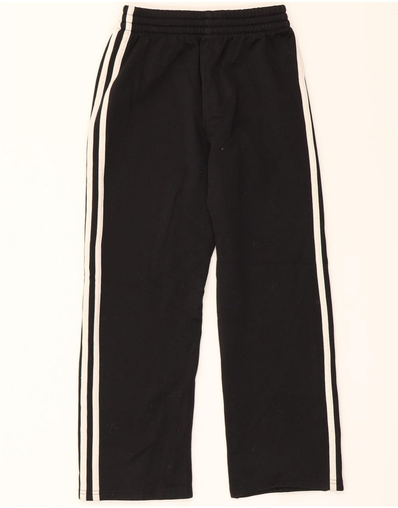 ADIDAS Boys Tracksuit Trousers 9-10 Years  Black Vintage Adidas and Second-Hand Adidas from Messina Hembry 