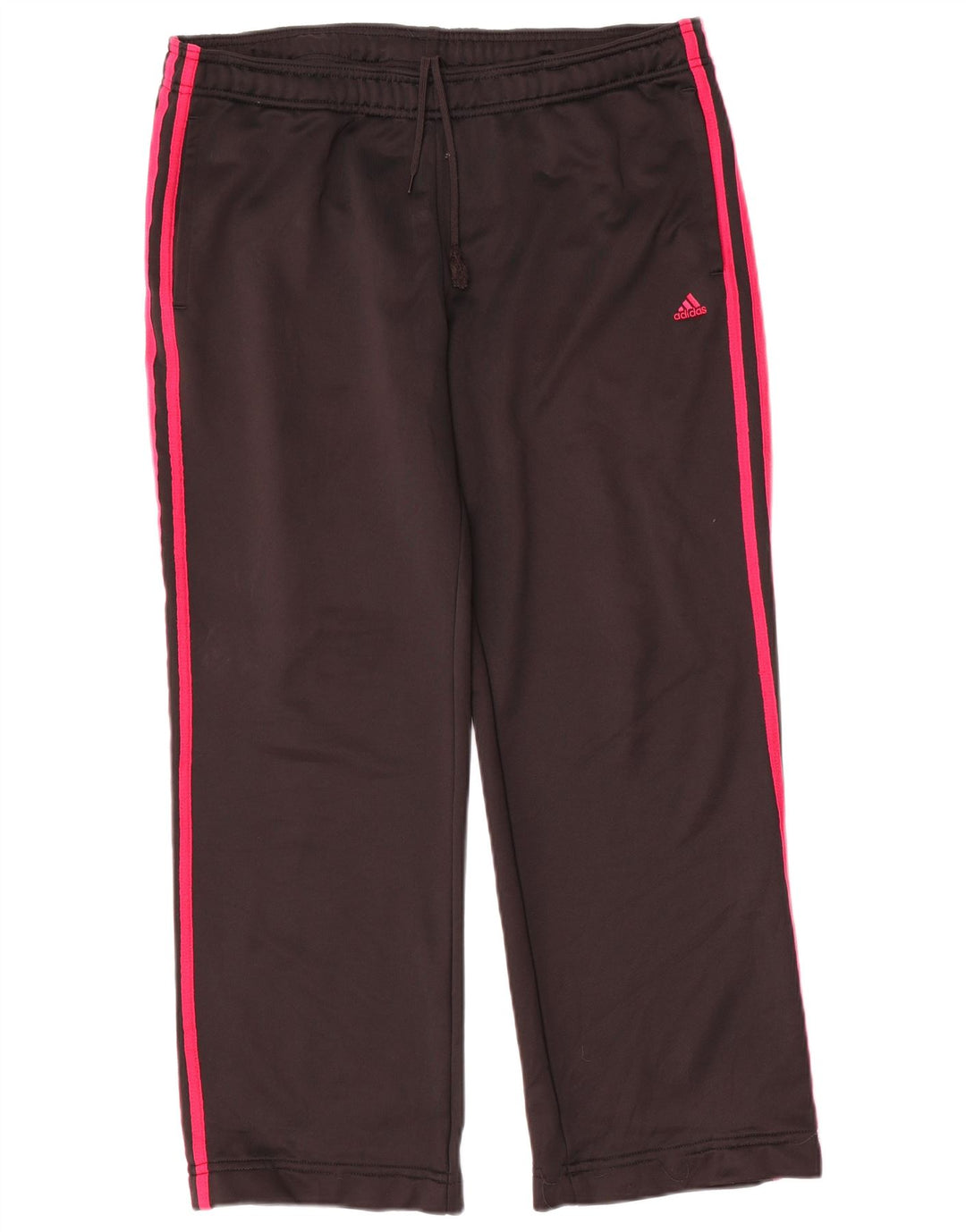 Adidas Womens Climalite Tracksuit Trousers UK 16/18 Large  Black Polyester