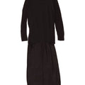 Zara Womens Jumper Dress UK 8 Small Black