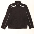 Lotto Mens Regular Fit Tracksuit Top Jacket Medium Black Polyester Sports