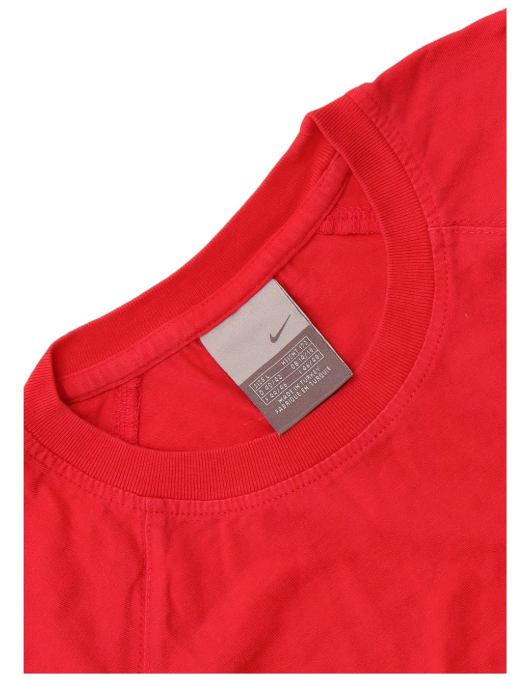 Nike Womens Graphic T-Shirt Top UK 14/16 Large Red