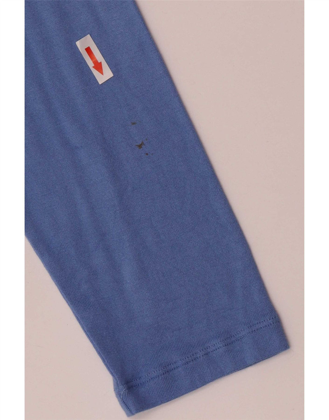 Marks & Spencer Womens Top Long Sleeve UK 16 Large Blue Viscose
