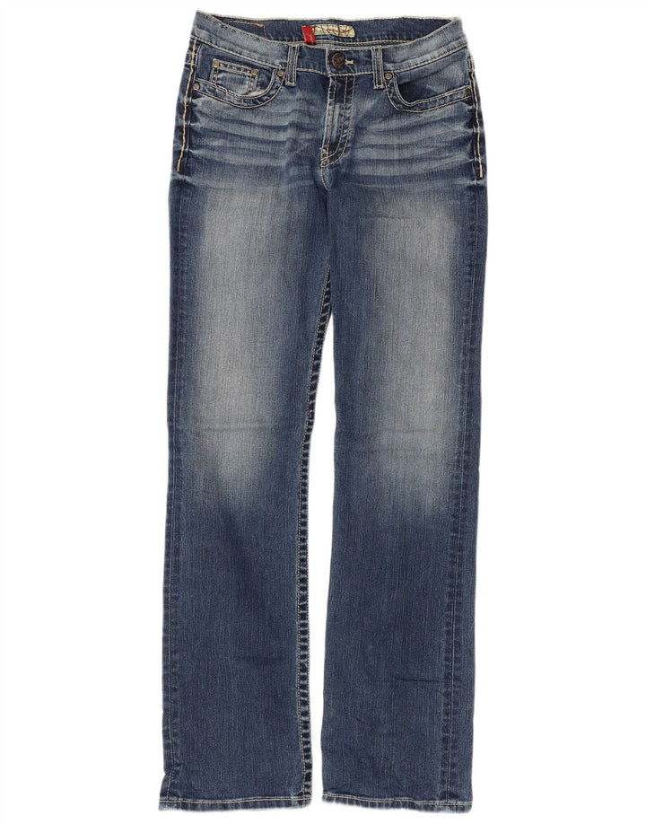 BKE Womens Bootcut Jeans W28 L33 Blue Cotton