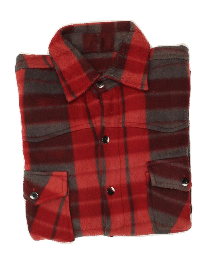 VINTAGE Mens Flannel Shirt Large Red Check | Vintage Vintage | Thrift | Second-Hand Vintage | Used Clothing | Messina Hembry 