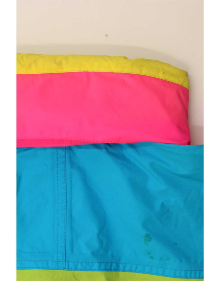 Bailo Mens Pullover Rain Jacket IT 48 Medium Multicoloured Colourblock