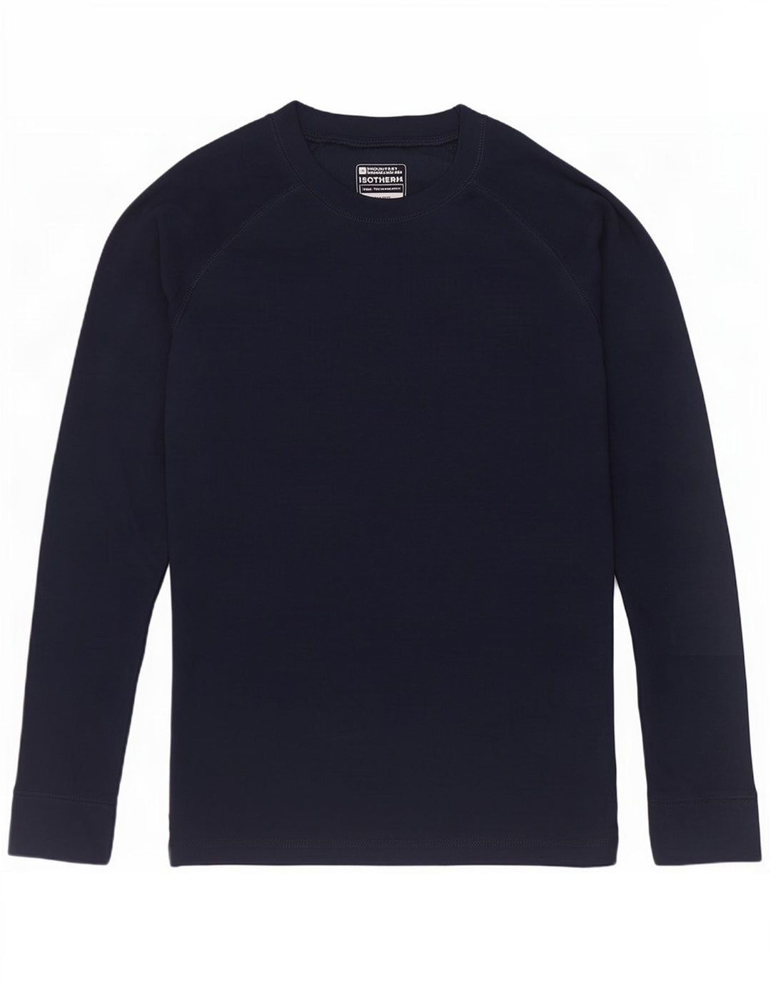 Mountain Warehouse Womens Top Long Sleeve UK 12 Medium Navy Blue Polyester