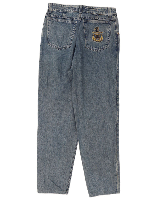 Trussardi Jeans Womens Tapered IT 48 XL W34 L28 Blue Cotton