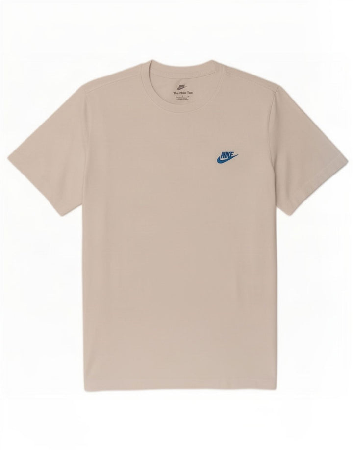 Nike Mens T-Shirt Top Large White Cotton