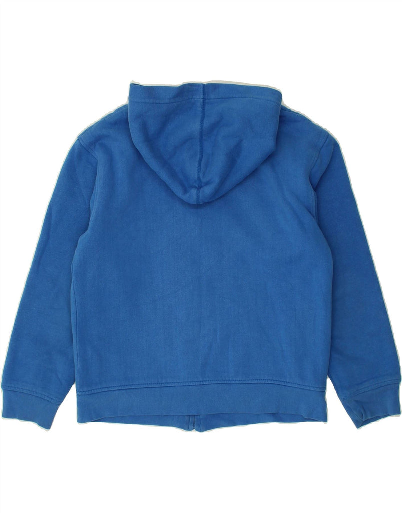 GAP Boys Graphic Zip Hoodie Sweater 10-11 Years Blue Cotton | Vintage Gap | Thrift | Second-Hand Gap | Used Clothing | Messina Hembry 
