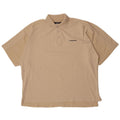 Diadora Mens Polo Shirt 2XL Beige Cotton