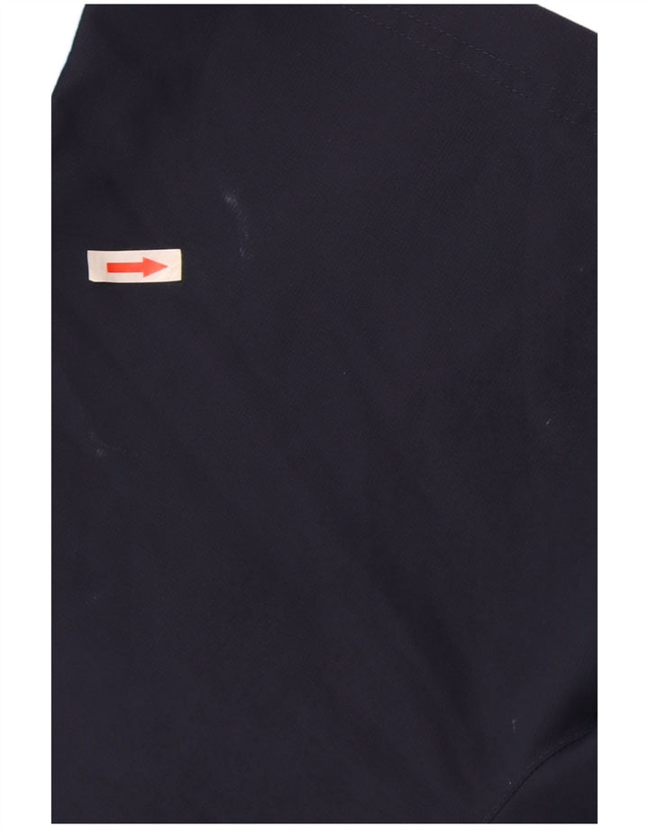 Sergio Tacchini Mens Graphic Sport Shorts Medium Navy Blue Colourblock