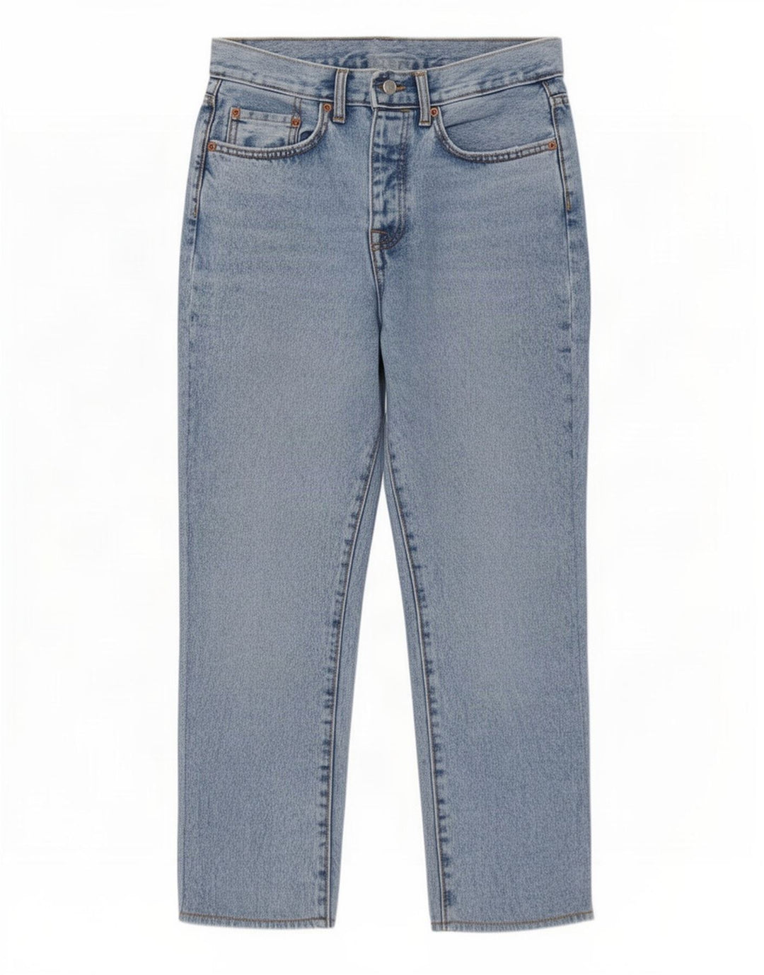 Zara Womens Straight Jeans EU 36 XS W29 L25 Blue
