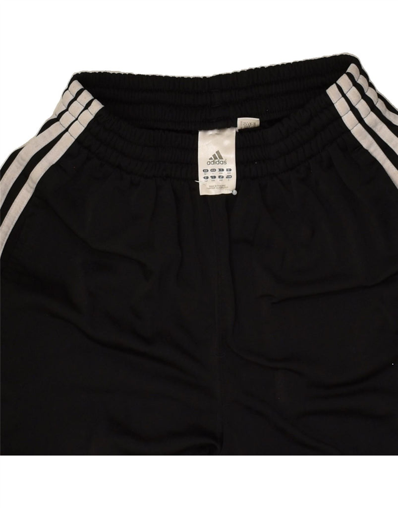 ADIDAS Boys Sport Shorts 13-14 Years Black Polyester | Vintage Adidas | Thrift | Second-Hand Adidas | Used Clothing | Messina Hembry 