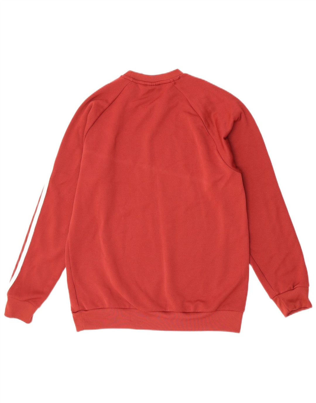 Adidas Mens Sweatshirt Jumper Medium Red Polyester