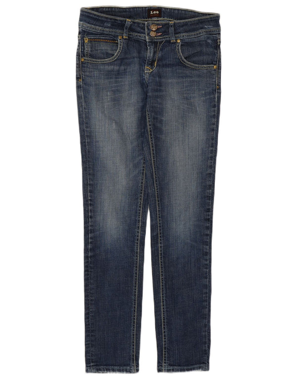 Lee Womens Slim Jeans W28 L29 Blue Cotton