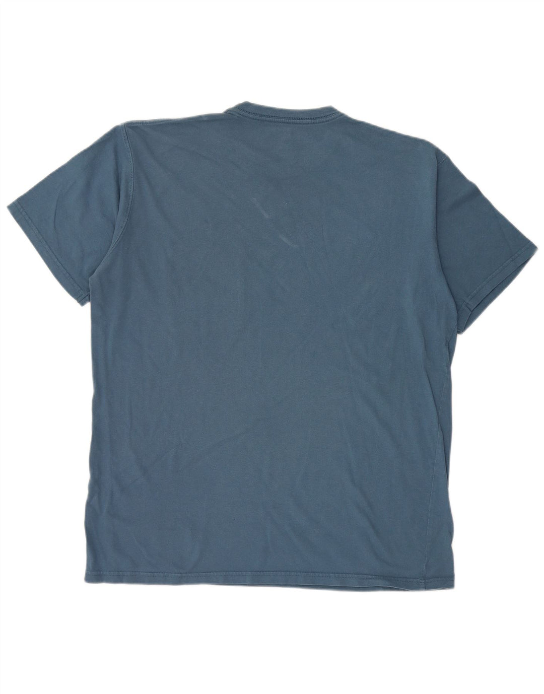 Russell Athletic Mens T-Shirt Top Large Blue Cotton