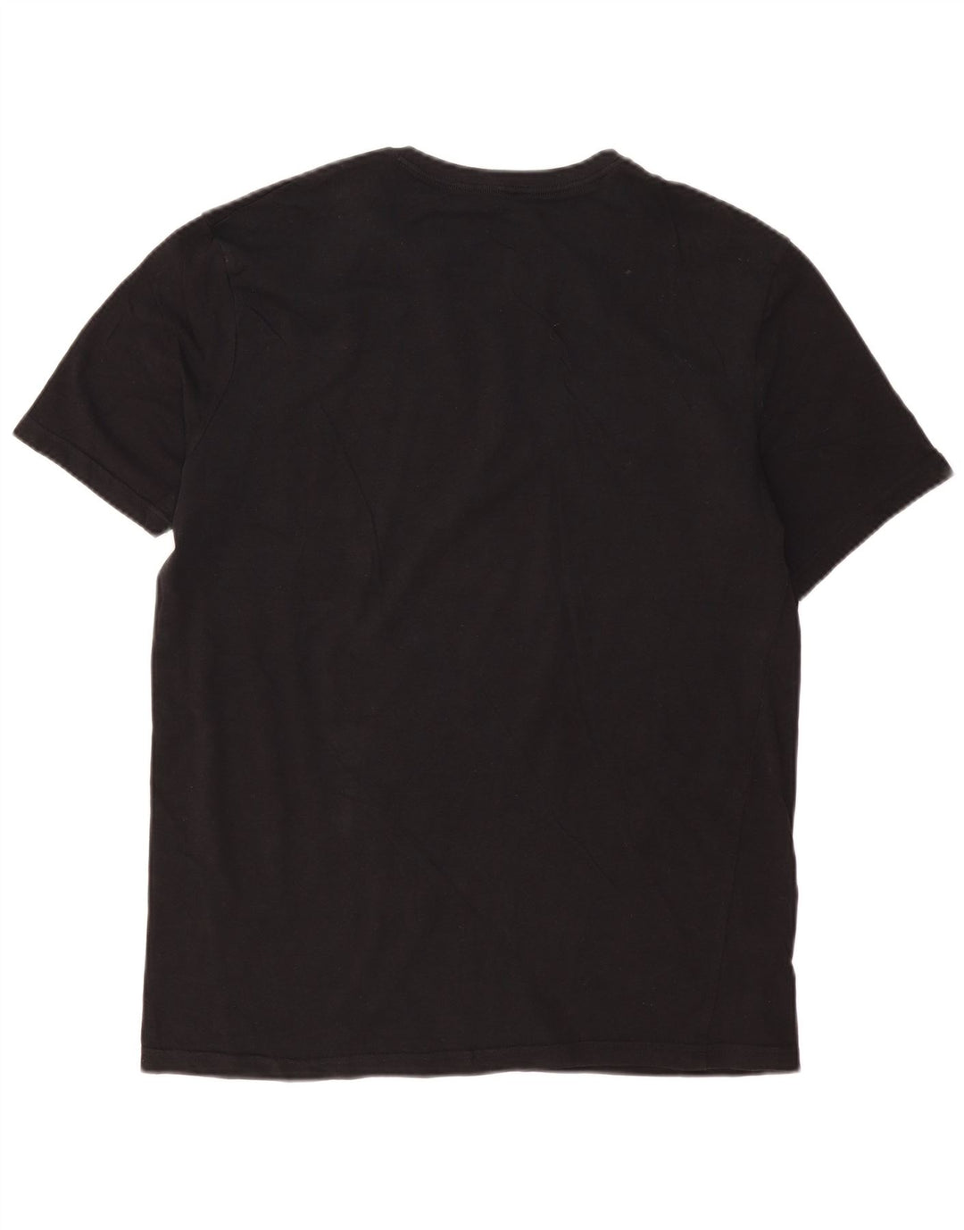 NIKE Mens Dri Fit T-Shirt Top XL Black Cotton