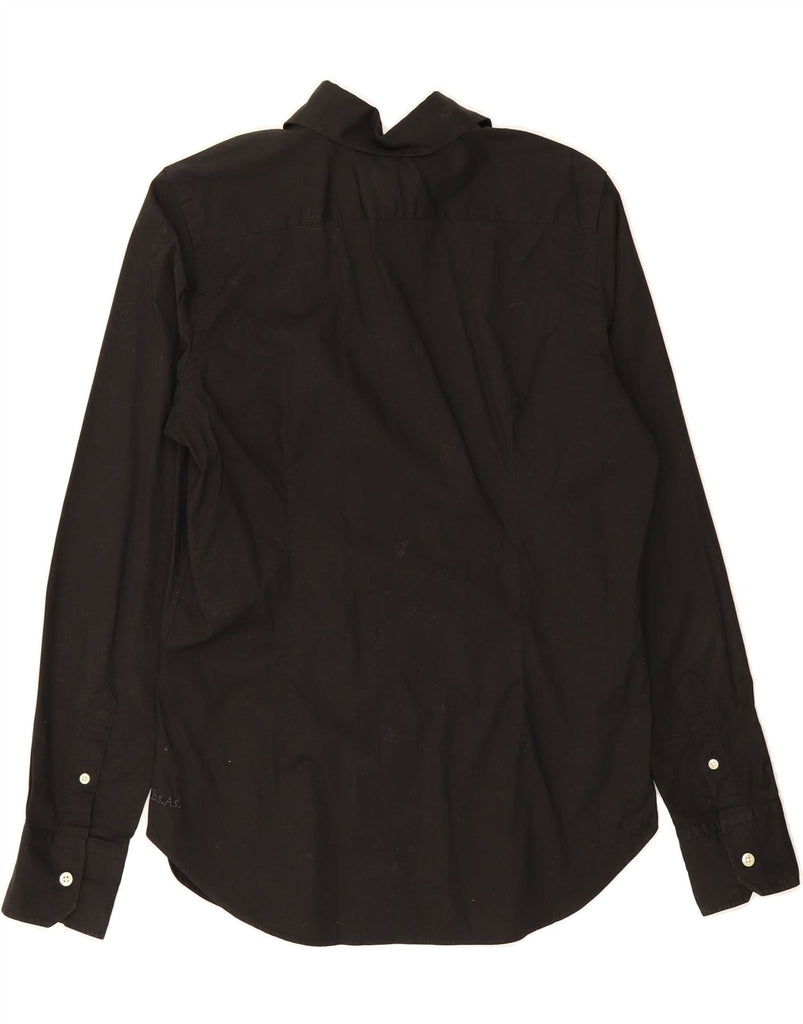 LA MARTINA Mens Buenos Aires Graphic Shirt Medium Black Vintage La Martina and Second-Hand La Martina from Messina Hembry 